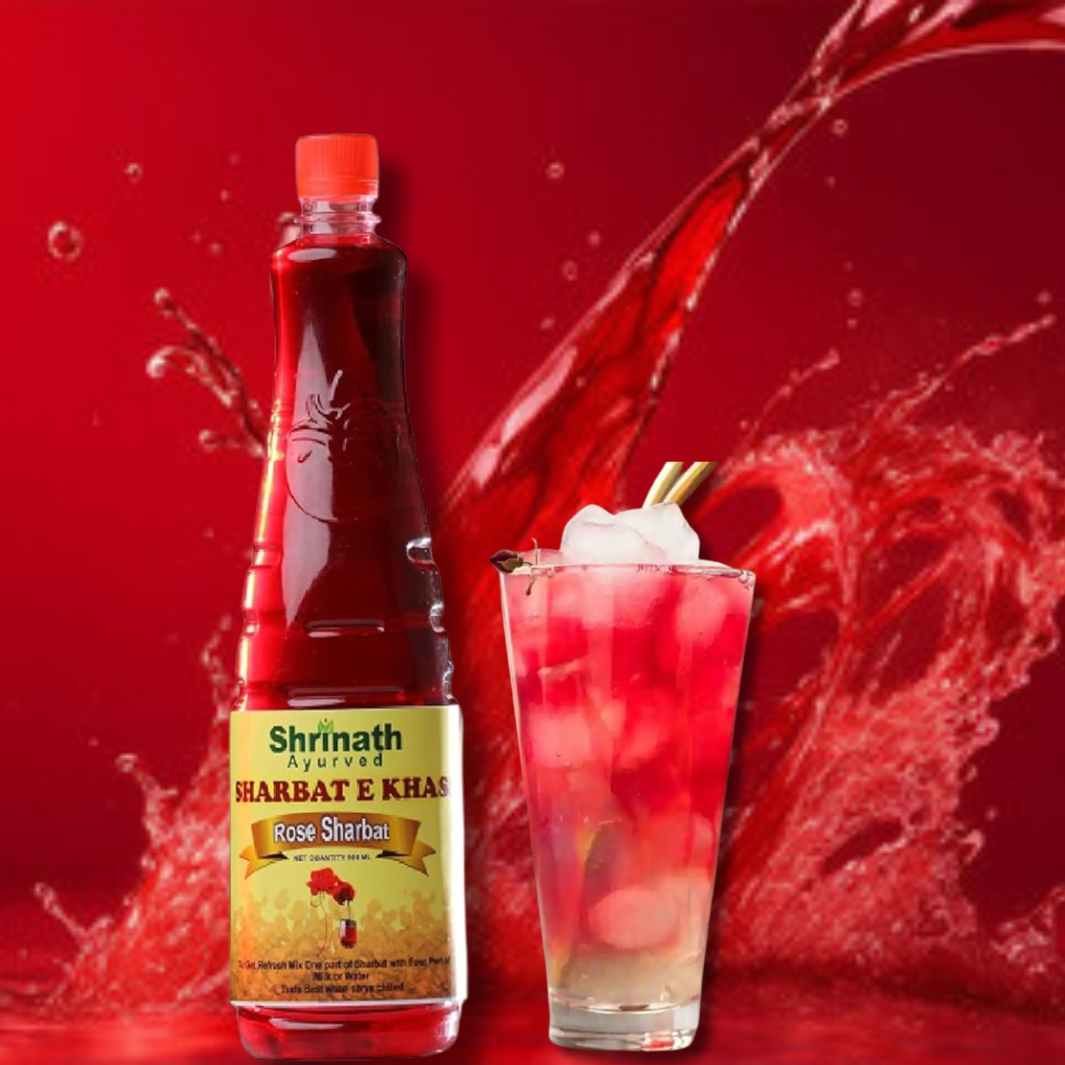 Rose Sharbat (900 ml) thumbnail